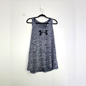 Navy Jeathered Under Armour Racerback Tank